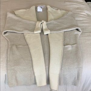 Shawl cardigan sweater